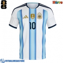 Fotballdrakt Herre Argentina Lionel Messi #10 Hjemmedrakt VM 2026 Kortermet